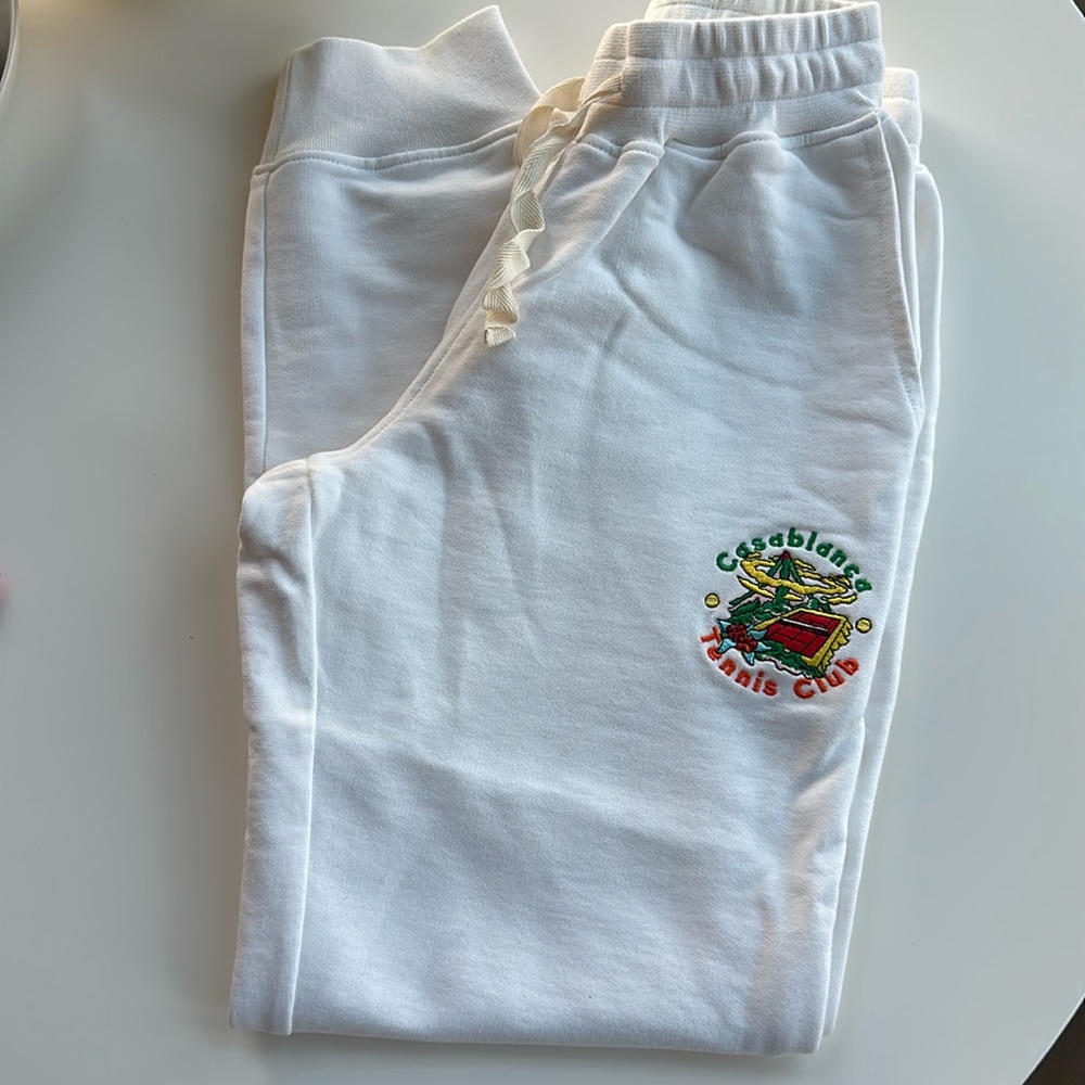 Casablanca tennis club sweatpants
